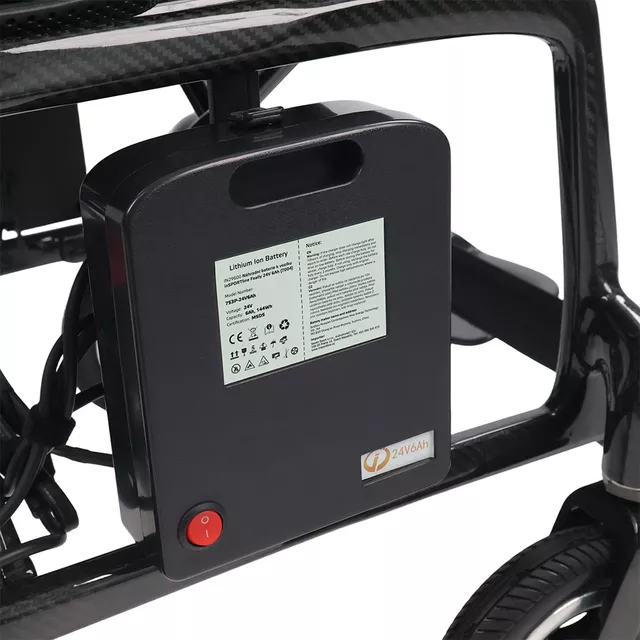 inSPORTline Feally Elektrischer Carbon-Rollstuhl