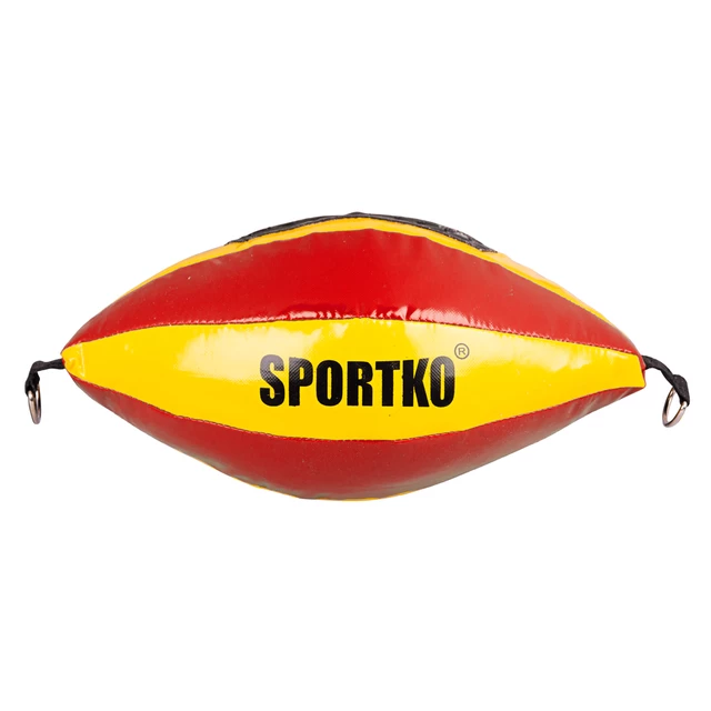SportKO GP2 Boxsack - blau-rot - rot-gelb