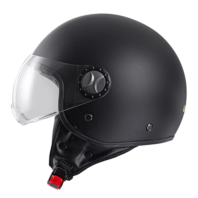 W-TEC FS-701MB Matt Black Rollerhelm - schwarz