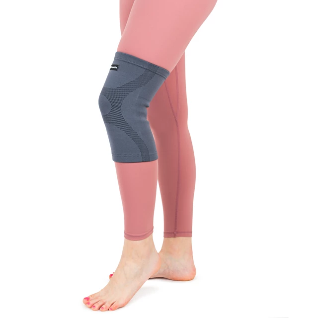 Kniebandage inSPORTline Kneebeam - grau - grau