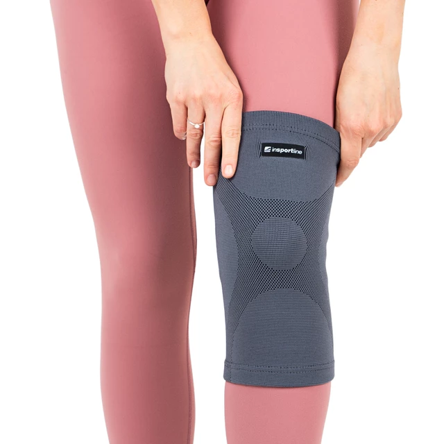 Kniebandage inSPORTline Kneebeam - grau