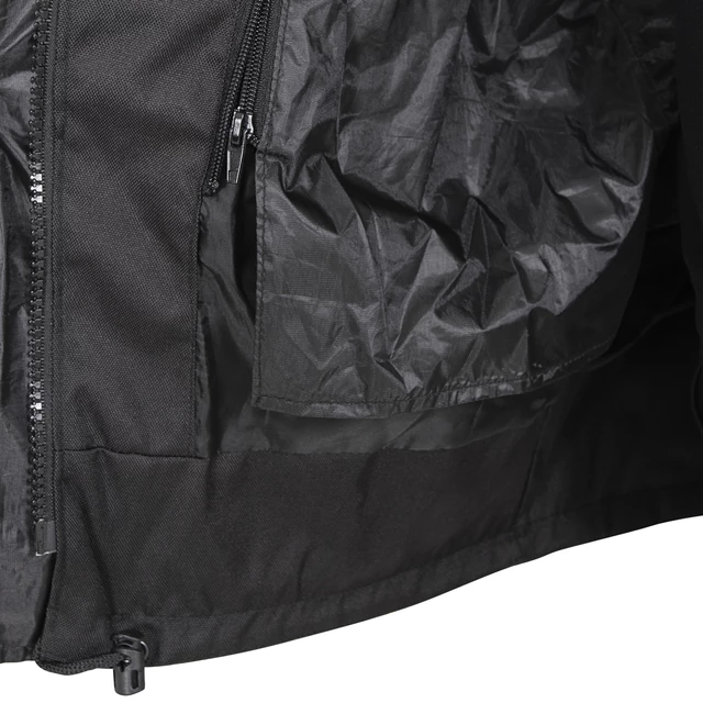 W-TEC Burdys Evo Herren-Motorradjacke - schwarz-grau-grün