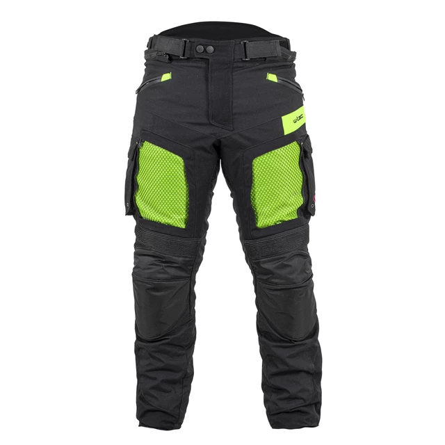 W-TEC Aircross Motorradhosen - Schwarz - Gold