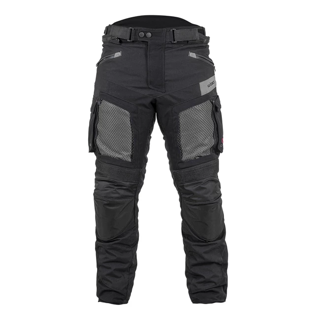 W-TEC Aircross Motorradhosen - Schwarz - Gold
