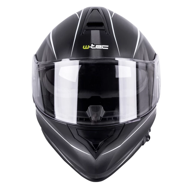 Motorradhelm W-TEC V127 - mattschwarz