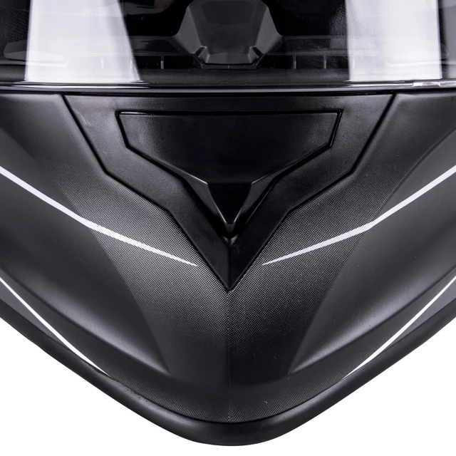 Motorradhelm W-TEC V127 - mattschwarz