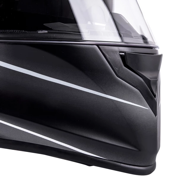 Motorradhelm W-TEC V127 - mattschwarz