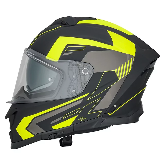 W-TEC Nexwor Graphic Motorradhelm - fluo