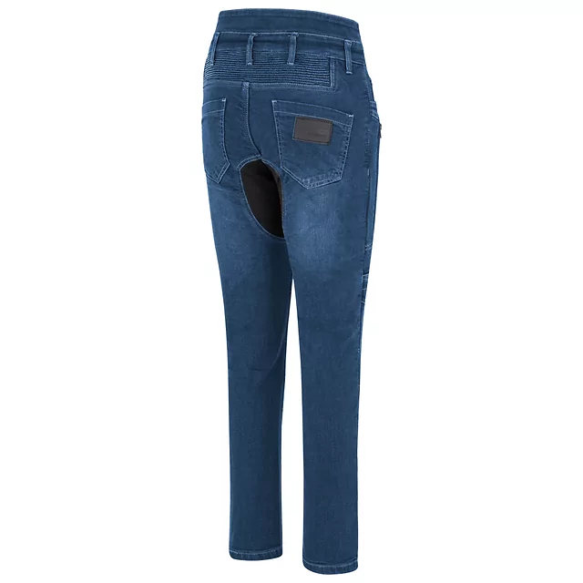 Damen-Moto-Jeans W-TEC Biterilla Eva Lady - blau