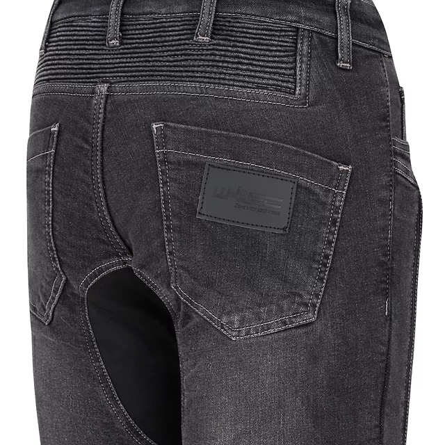 Damen-Moto-Jeans W-TEC Biterilla Eva Lady - blau