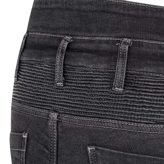 Damen-Moto-Jeans W-TEC Biterilla Eva Lady - blau