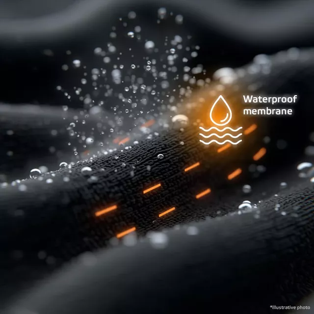 Wasserdichte Merino-Socken inSPORTline Pantesa AG+ antibakteriell