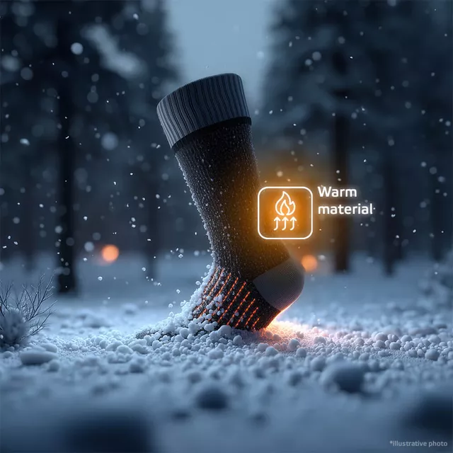 Wasserdichte Merino-Socken inSPORTline Pantesa AG+ antibakteriell