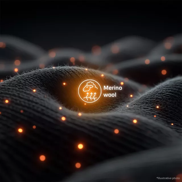 Wasserdichte Merino-Socken inSPORTline Pantesa AG+ antibakteriell