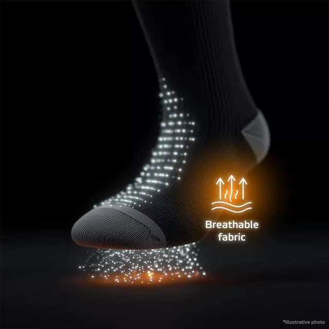 Wasserdichte Merino-Socken inSPORTline Pantesa AG+ antibakteriell