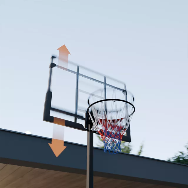 Zusammenklappbarer Basketballkorb inSPORTline Tifton