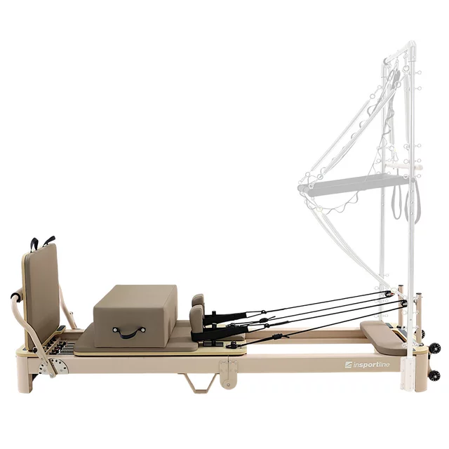 Pilates-Reformer inSPORTline Comfolder EVO - antracit