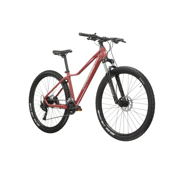 Damen Mountainbike Kross LEA 5.0 27,5" Gen 006 - kaštanová / stříbrná / lesk - kaštanová / stříbrná / lesk