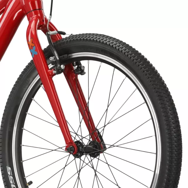 Jugendfahrrad Kross LEVEL JR 1.0 24" Gen 007 - béžová / červená / lesk