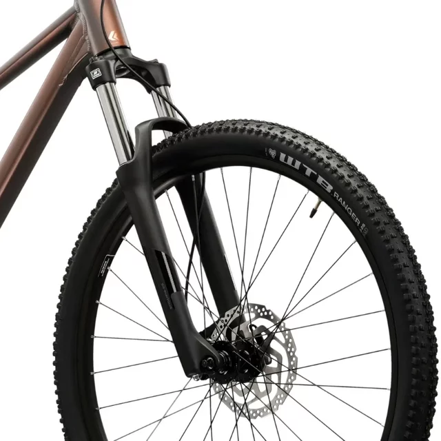 Mountainbike Kross Level X100 29" – Modell 2026 - šedá / hnědá / matný
