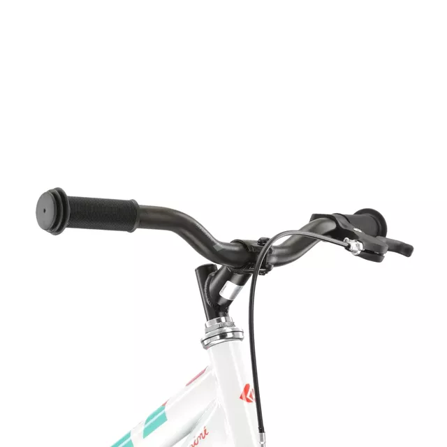 Kinderfahrrad Kross Mini 3.0 16" - Modell 2025 - bílá / seledynová / korálová / lesk