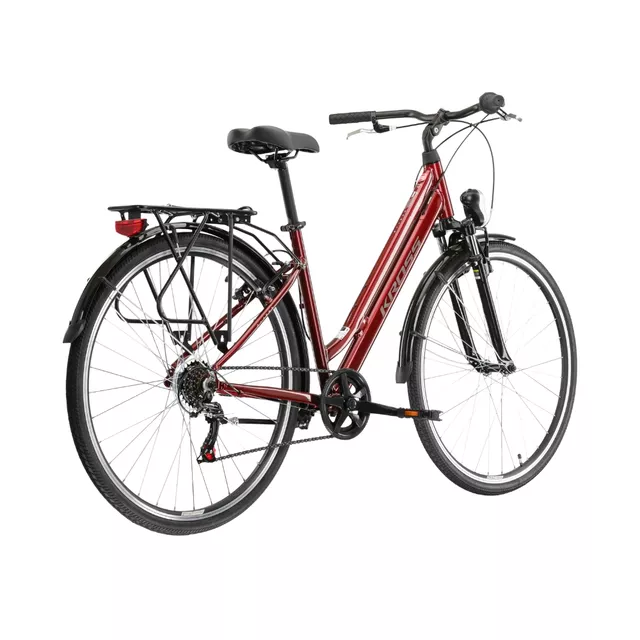 Stadtrad Kross Sentio 1.0 28" - Modell 2025 - rubín / šedá / lesk