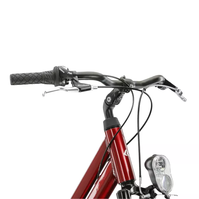 Stadtrad Kross Sentio 1.0 28" - Modell 2025 - rubín / šedá / lesk