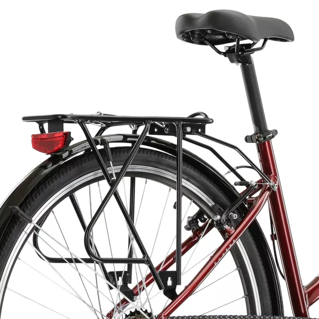 Stadtrad Kross Sentio 1.0 28" - Modell 2025 - rubín / šedá / lesk