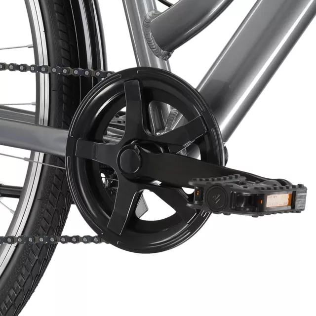 Stadtrad Kross Sentio 1.0 28" - Modell 2025 - rubín / šedá / lesk