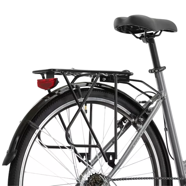 Stadtrad Kross Sentio 1.0 28" - Modell 2025 - rubín / šedá / lesk