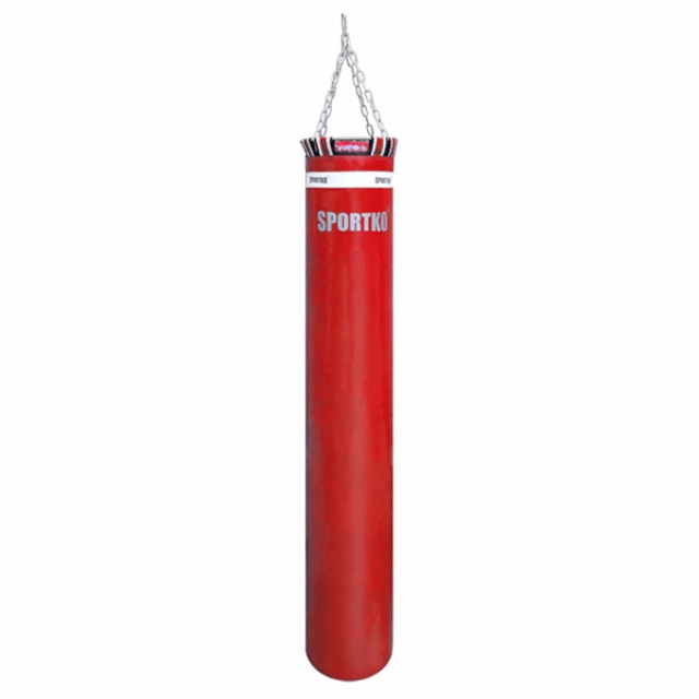 SportKO MP03 30x180 cm Boxsack - blau - rot
