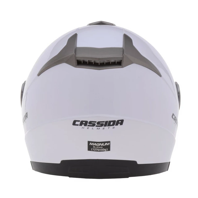 Motorradhelm Cassida Magnum weiß - L(59-60)