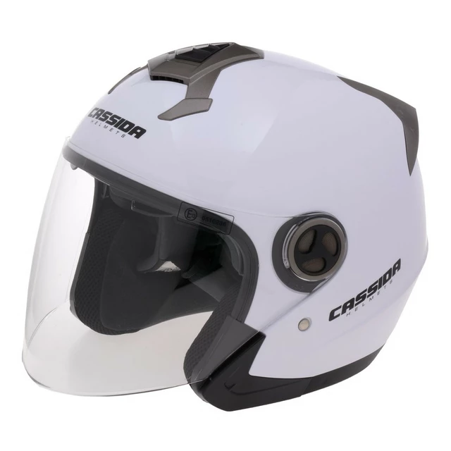Motorradhelm Cassida Magnum weiß - L(59-60)