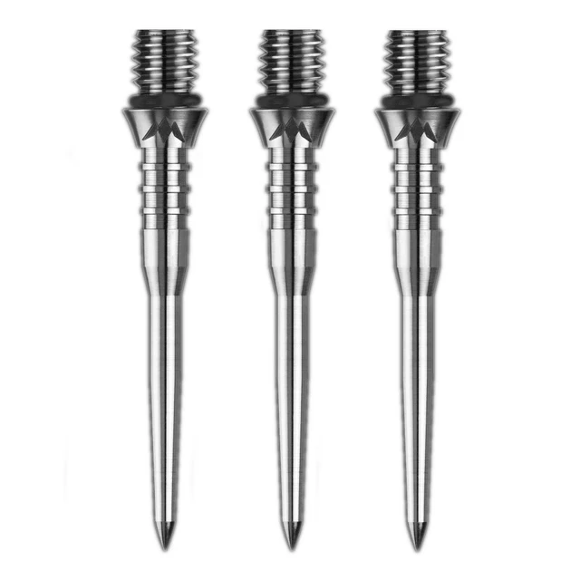 Mission Titan Pro Ti Conversion Points Gerillt Silber 26 mm 3 Stück