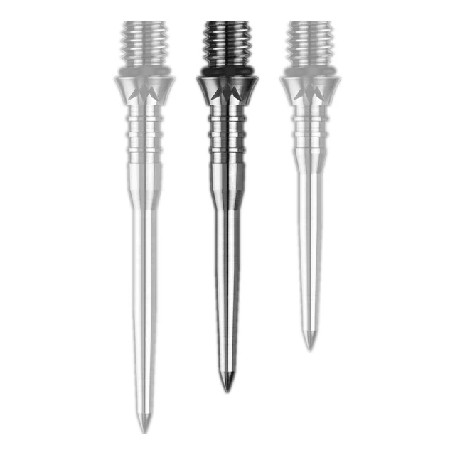 Mission Titan Pro Ti Conversion Points Gerillt Silber 26 mm 3 Stück