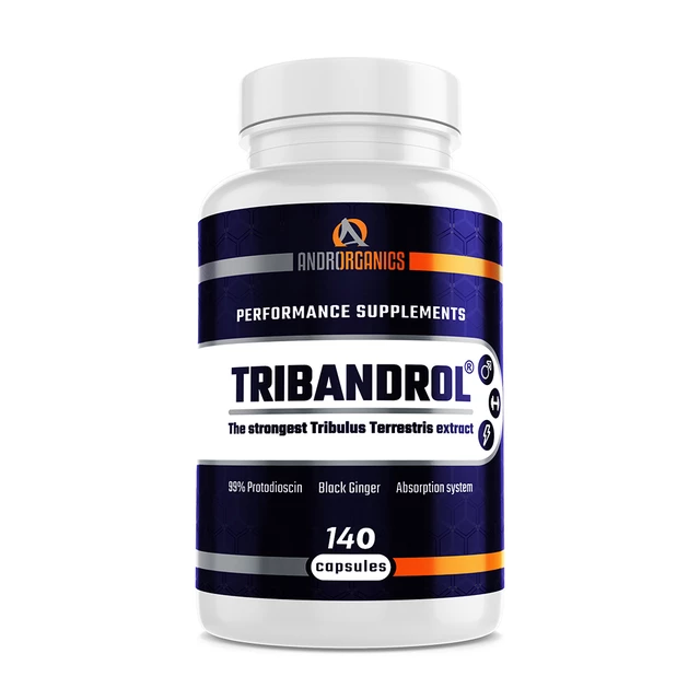 Testosteron-Booster Androrganics Tribandrol NEW 140 Kapseln