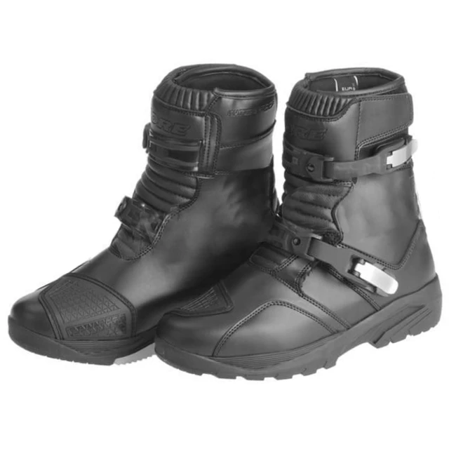 KORE Adventure Mid Motorradstiefel - schwarz - schwarz