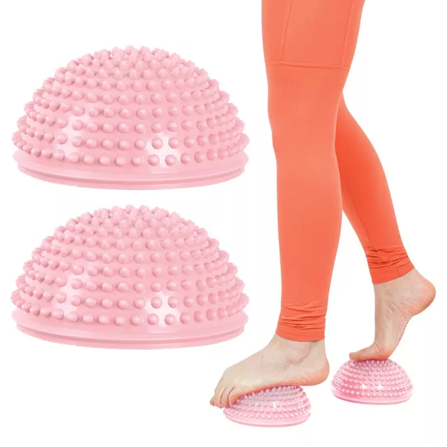 inSPORTline Fußmassagematte - hellrosa - hellrosa