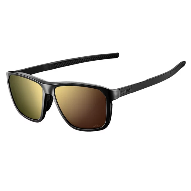 Altalist Kay L1 polarisierte Sonnenbrille - bílá se stříbrnými skly - černá s růžovými skly