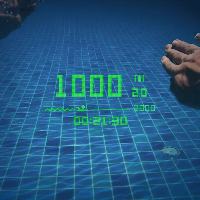 Schwimmbrille mit AR Holoswim 2 Pro
