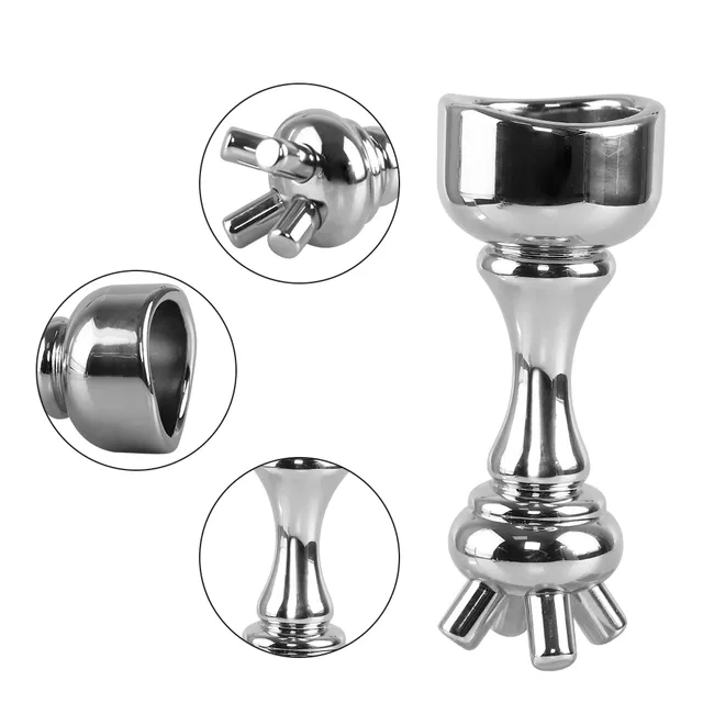 inSPORTline Strian 2in1 Massagepilz und -flasche aus Metall