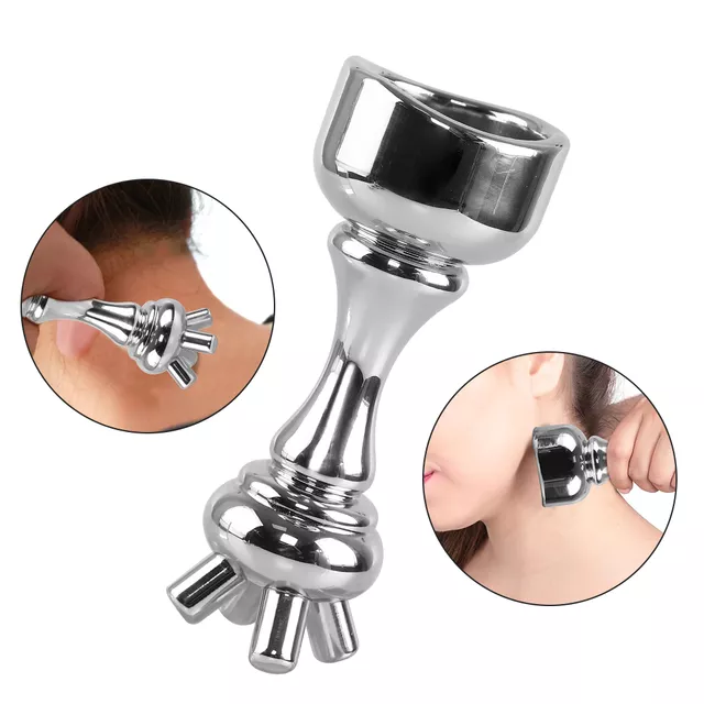 inSPORTline Strian 2in1 Massagepilz und -flasche aus Metall