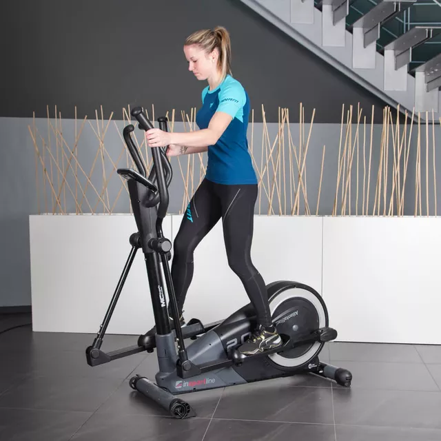 Eliptical inSPORTline Atlanta Black manuell