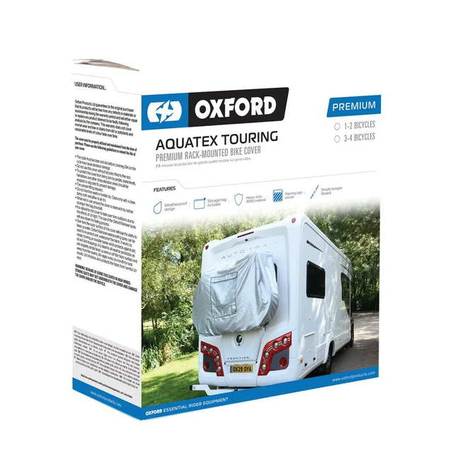Oxford Aquatex Touring Premium 1-2 Radabdeckplanen