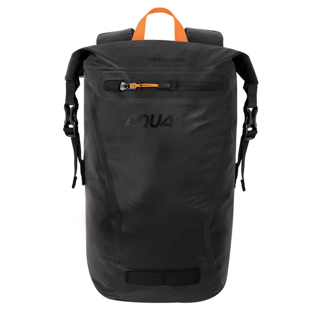 Wasserdichter Oxford Aqua EVO-Rucksack 22l - schwarz/orange