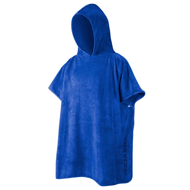 Aqua Speed Kinder Poncho 80x140 cm - Royal Blue - Royal Blue