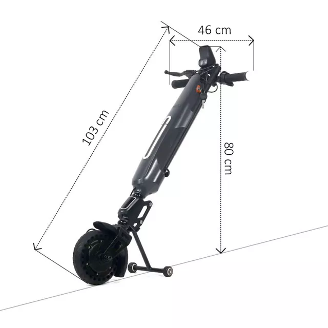 Zusätzlicher Elektroantrieb für inSPORTline Oppatia-Rollstühle
