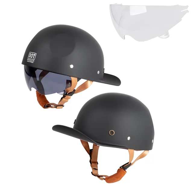 W-TEC Dazeck Retro Open Helm