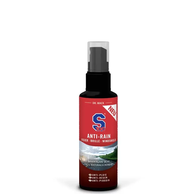 Plexiglasreiniger S100 Anti-Rain 100 ml inklusive Mikrofasertuch