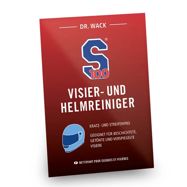 Reinigungstuch für Visier und Beleuchtung S100 Visier und Helmreiniger Tuch